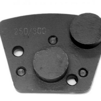 Trapezoids - Hard Bond - DBl Button - Black