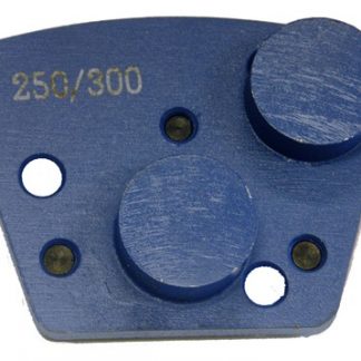 Trapezoids - Medium bond - DBL Button - Blue