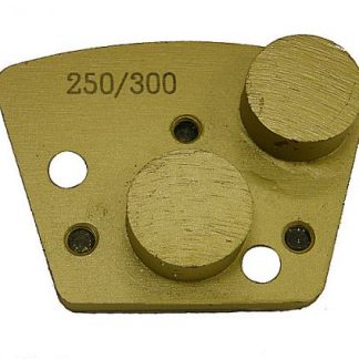 Trapezoids - Soft Bond - DBL Button - Gold