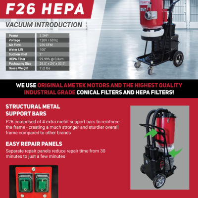 Forte Tools F26 Flyer