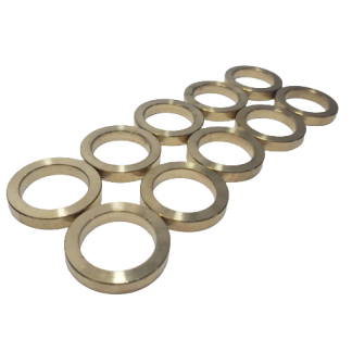 Brass Reducer / Spacer.  Pack of 10    5/8" -7/8"  THICK