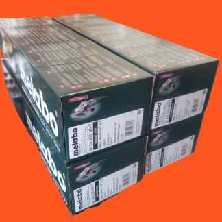 Boxes of Metabo 24-230 MVT Angle Grinders – 4 Pack