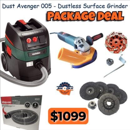 Dust Avenger 005 Package Deal - W/ Metabo Vac and Blade