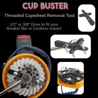 Cup Buster - Threaded Cupwhell Removal Tool