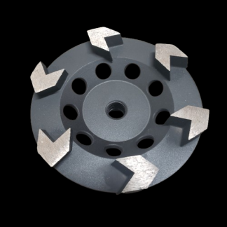 5" Arrow Segment Cupwheel - 5/8"-11 Threaded