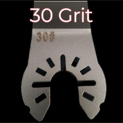 Corner Oscillating Tool Bit! 30 Grit - Coarse - Image 2