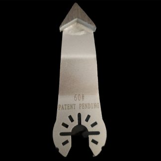 Corner Oscillating Tool Bit 60 Grit – Medium Bond Diamond Blade for Finish Prep and Adhesive Removal