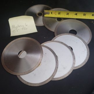 Mystery Blades -  Lot of 7pc  4" tile blades.